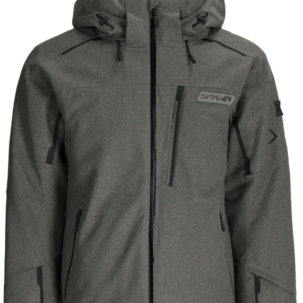 Spyder Teen Boy’s and Men's Charcoal Ski and Snowboarding Jacket